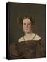 Mrs Th Petersen, nee Roepstorff, 1833-Christen Schjellerup Kobke-Stretched Canvas