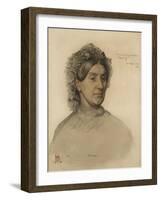 Mrs Thomas Combe (1806-1893-William Holman Hunt-Framed Giclee Print