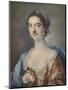 'Mrs Thomas Cripps', 1759-Francis Cotes-Mounted Giclee Print