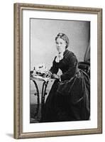 Mrs Thomas Everitt, English Spirit Medium-null-Framed Photographic Print