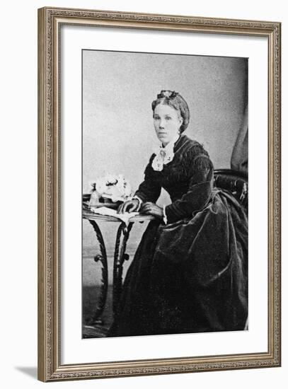 Mrs Thomas Everitt, English Spirit Medium-null-Framed Photographic Print