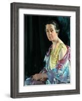 Mrs Thomas Howarth, 1926-Sir William Orpen-Framed Giclee Print