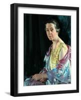 Mrs Thomas Howarth, 1926-Sir William Orpen-Framed Giclee Print