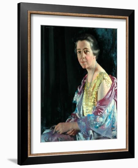 Mrs Thomas Howarth, 1926-Sir William Orpen-Framed Giclee Print