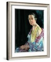 Mrs Thomas Howarth, 1926-Sir William Orpen-Framed Giclee Print