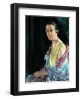 Mrs Thomas Howarth, 1926-Sir William Orpen-Framed Giclee Print