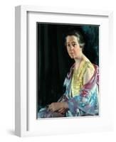 Mrs Thomas Howarth, 1926-Sir William Orpen-Framed Giclee Print