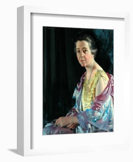 Mrs Thomas Howarth, 1926-Sir William Orpen-Framed Giclee Print