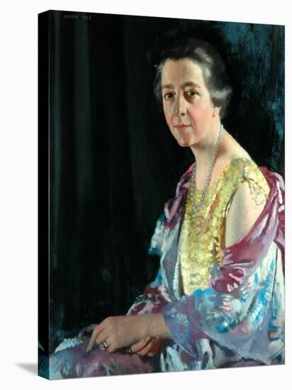 Mrs Thomas Howarth, 1926-Sir William Orpen-Stretched Canvas