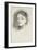 Mrs Thomas Tylston Greg, 1885 (Pencil on Paper)-Hubert von Herkomer-Framed Giclee Print