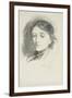 Mrs Thomas Tylston Greg, 1885 (Pencil on Paper)-Hubert von Herkomer-Framed Giclee Print