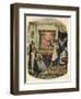 Mrs. Tibbs and Mr. Evenson, C1900-George Cruikshank-Framed Giclee Print