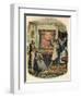 Mrs. Tibbs and Mr. Evenson, C1900-George Cruikshank-Framed Giclee Print