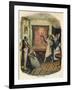 Mrs. Tibbs and Mr. Evenson, C1900-George Cruikshank-Framed Giclee Print