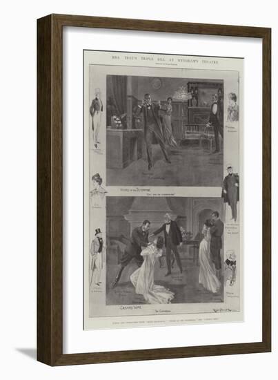 Mrs Tree's Triple Bill at Wyndham's Theatre-Ralph Cleaver-Framed Giclee Print