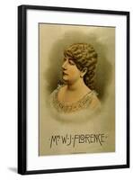 Mrs W. J. Florence-null-Framed Giclee Print