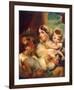 Mrs. Weddel and Children-George Henry Harlow-Framed Collectable Print