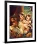 Mrs. Weddel and Children-George Henry Harlow-Framed Collectable Print