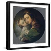 Mrs. West and Child, 1770-Benjamin West-Framed Giclee Print