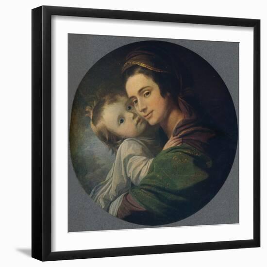 Mrs. West and Child, 1770-Benjamin West-Framed Giclee Print