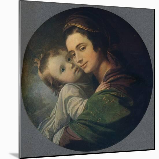 Mrs. West and Child, 1770-Benjamin West-Mounted Giclee Print