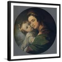 Mrs. West and Child, 1770-Benjamin West-Framed Giclee Print