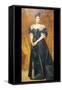 Mrs. William Astor-Charles Émile Carolus-Duran-Framed Stretched Canvas