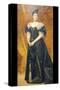 Mrs. William Astor-Charles Émile Carolus-Duran-Stretched Canvas