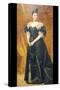 Mrs. William Astor-Charles Émile Carolus-Duran-Stretched Canvas