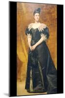 Mrs. William Astor-Charles Émile Carolus-Duran-Mounted Art Print
