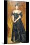 Mrs. William Astor-Charles Émile Carolus-Duran-Mounted Art Print