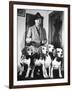 Mrs. William Dupont Jr. Holding Reins of Four Beagles That Belonged to Her Late Husband-Hansel Mieth-Framed Photographic Print