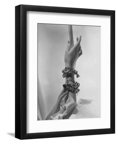 Mrs. William S. Paley's (Aka Babe Paley; Barbara Cushing; Mrs. Stanley Mortimer) Arm--Framed Photographic Print