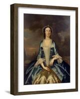 Mrs. William Walton (1708-86), C.1750-John Wollaston-Framed Giclee Print