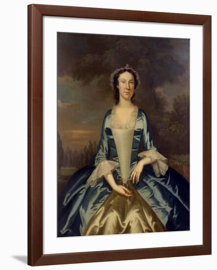 Mrs. William Walton (1708-86), C.1750-John Wollaston-Framed Giclee Print