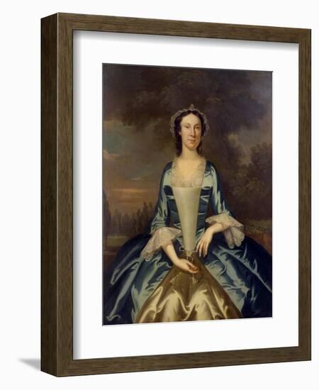 Mrs. William Walton (1708-86), C.1750-John Wollaston-Framed Giclee Print