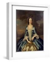 Mrs. William Walton (1708-86), C.1750-John Wollaston-Framed Giclee Print