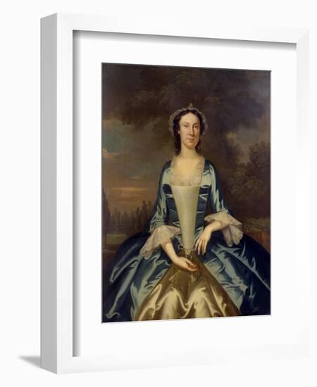 Mrs. William Walton (1708-86), C.1750-John Wollaston-Framed Giclee Print