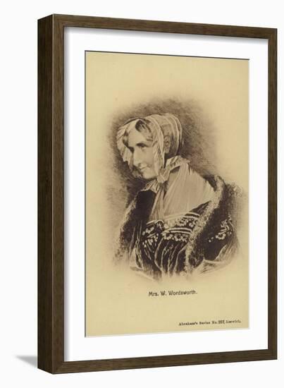 Mrs William Wordsworth-null-Framed Giclee Print