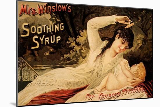 Mrs. Winslow's Soothing Syrup, c.1890-null-Mounted Giclee Print