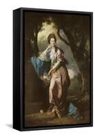 Mrs Woodhull-Johan Zoffany-Framed Stretched Canvas