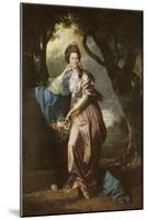 Mrs Woodhull-Johan Zoffany-Mounted Giclee Print