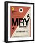 MRY Monterey Luggage Tag I-NaxArt-Framed Art Print