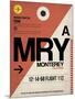 MRY Monterey Luggage Tag I-NaxArt-Mounted Art Print