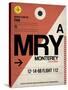 MRY Monterey Luggage Tag I-NaxArt-Stretched Canvas