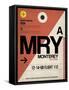 MRY Monterey Luggage Tag I-NaxArt-Framed Stretched Canvas