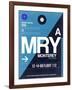MRY Monterey Luggage Tag II-NaxArt-Framed Art Print