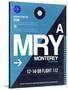 MRY Monterey Luggage Tag II-NaxArt-Stretched Canvas