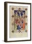 MS 11060-11061 Hours of the Cross: None, Jesus on the Cross, from the 'Tres Riches Heures Du Duc De-Jacquemart De Hesdin-Framed Giclee Print