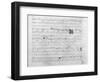 Ms.117, Waltz in F Minor, Opus 70, Number 2, Dedicated to Elise Gavard-Frederic Chopin-Framed Giclee Print